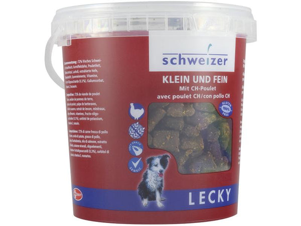 Eric Schweizer LECKY Klein & Fein mit pollo svizzero