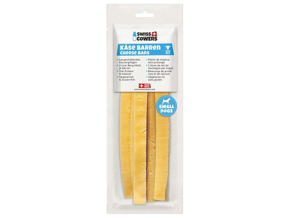 Swiss Cowers Bastoncino da masticare al formaggio, 4x 25 g