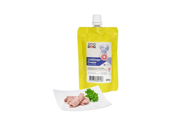 naturaDog Crema di pollo preferita 100g