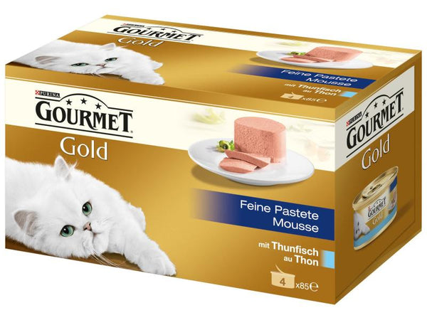 Purina Wet Food Gourmet Gold mousse al tonno, 8x85g