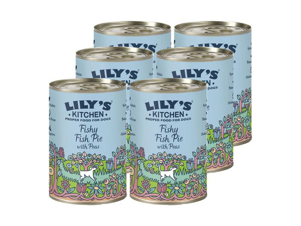 Lily's Kitchen cibo umido paté di pesce, 6x400g