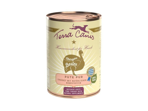 Terra Canis Cibo umido Metzgers Bestes con tacchino