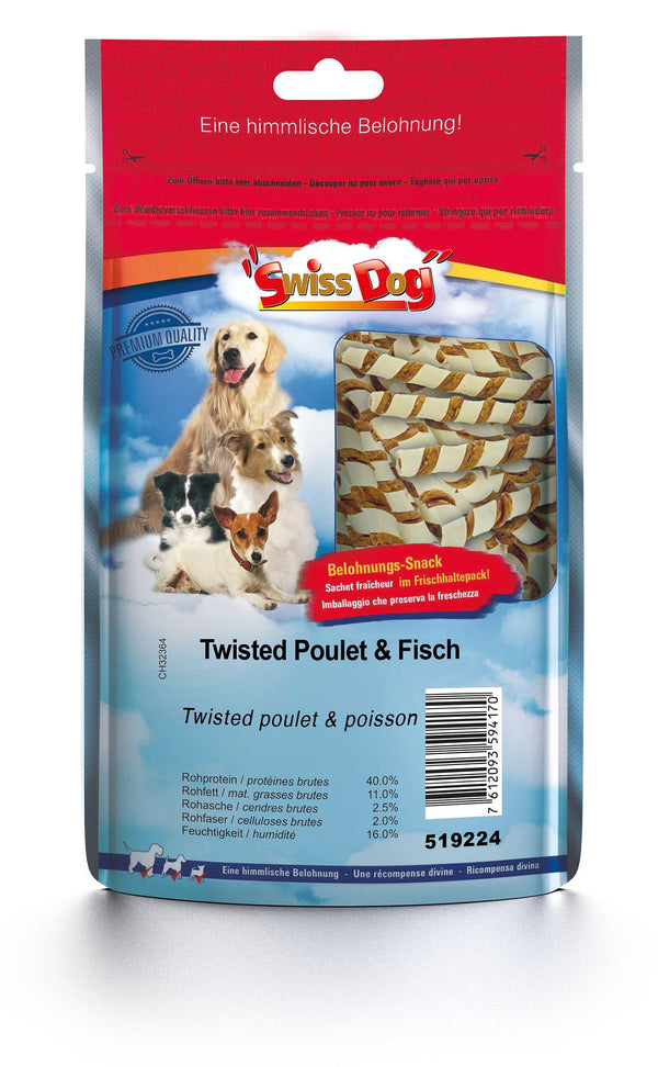 SwissDog Twisted Poulet & Fisch