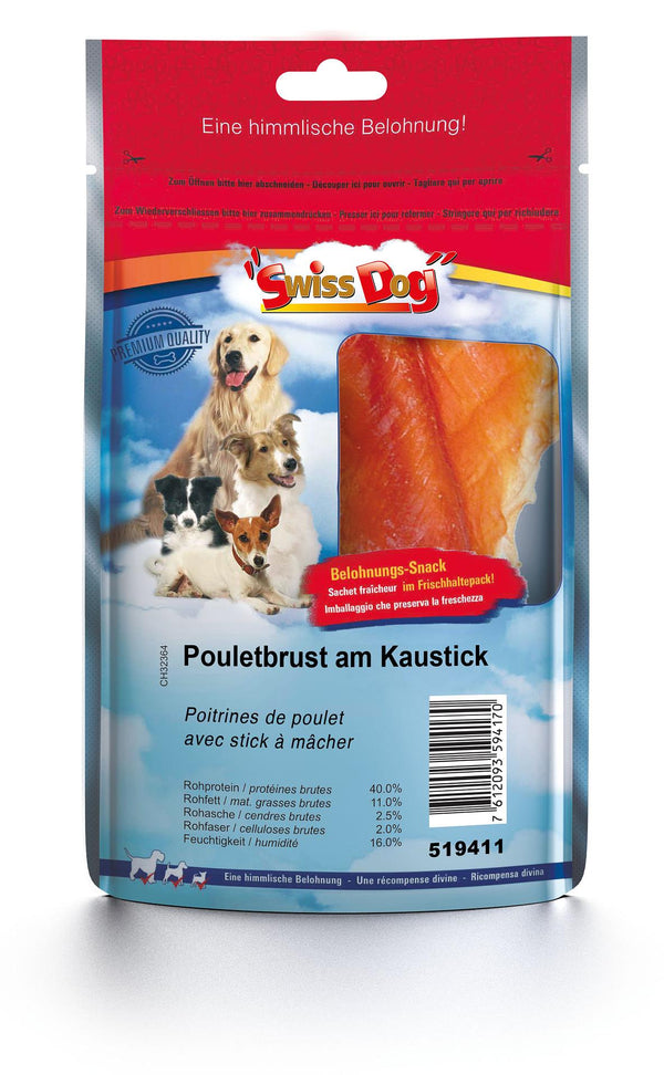 SwissDog Pouletbrust am Kaustick