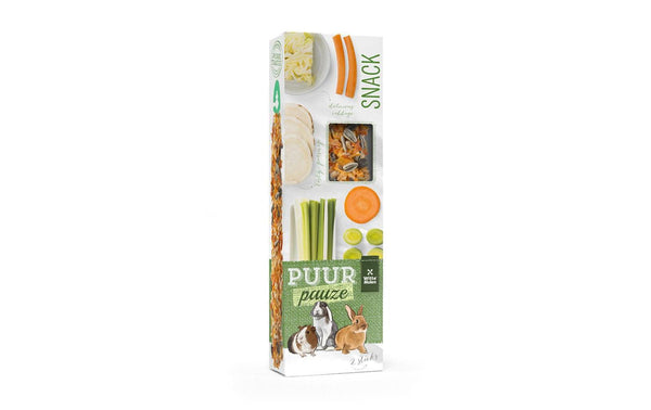 Witte molen snack puur sticks verdure per roditori