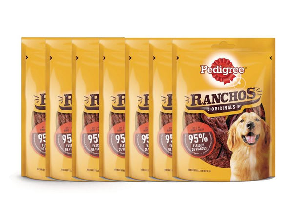 Pedigree Ranchos manzo 7 x 70g