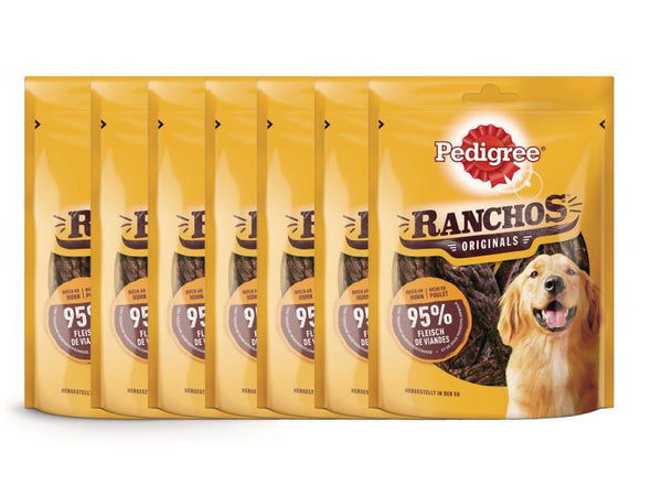 Pedigree Ranchos pollo 7 x 70g