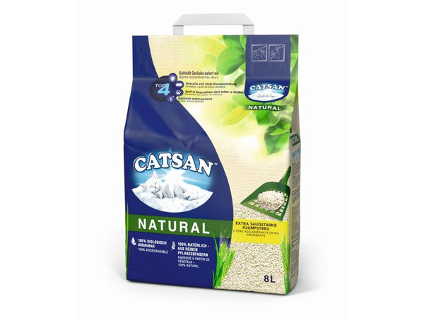 Lettiera per gatti Catsan Natural 8 l