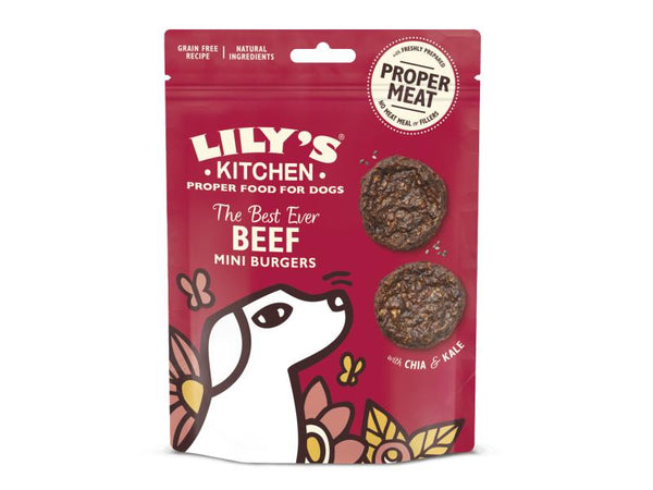 Lily's Kitchen Beef Mini Burgers 70g