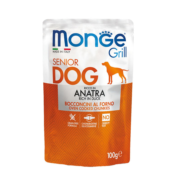 Monge Grill Dog Senior Duck