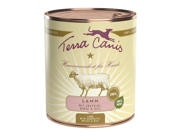 Terra Canis cibo umido menù classico agnello