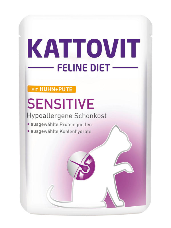 Kattovit Sensitive Huhn und Pute