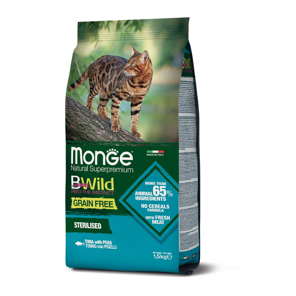 Monge Cat Bwild sterilizzato tonno