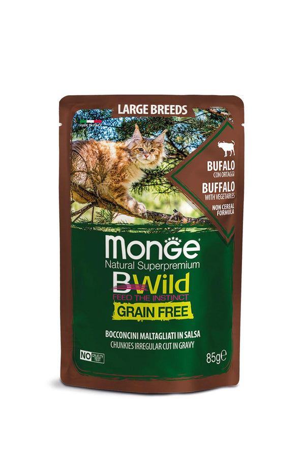 Monge Cat Bwild GF grande bufalo