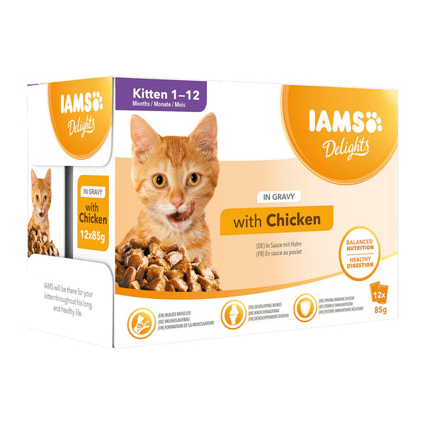 Iams Delights Kitten in Sauce