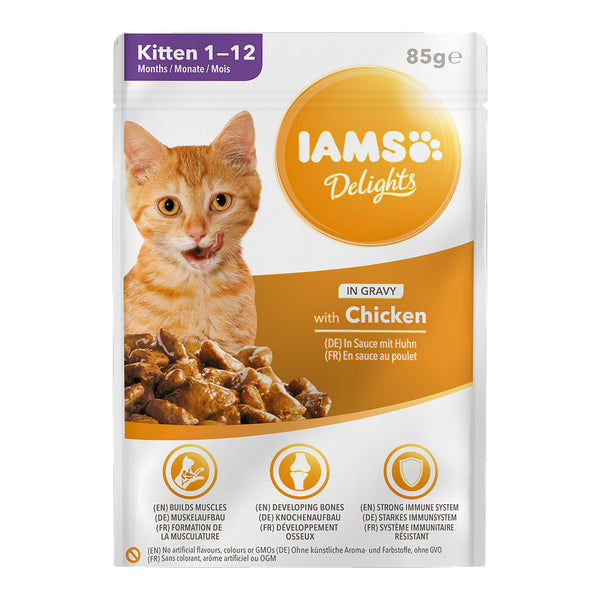 Iams Delights Kitten Huhn