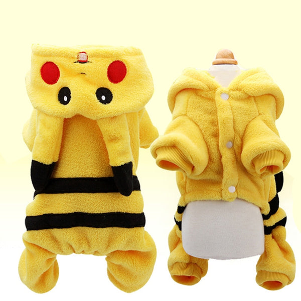 Caldo costume da Pokemon Pikachu