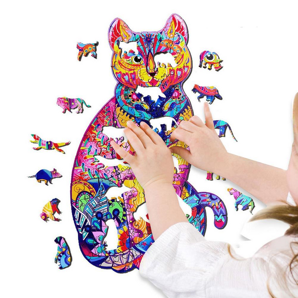 Puzzle contour GATTO